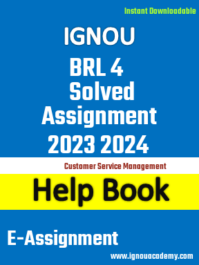 IGNOU BRL 4 Solved Assignment 2023 2024